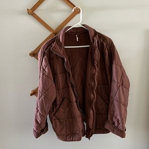 Free people dolman quilted jacket